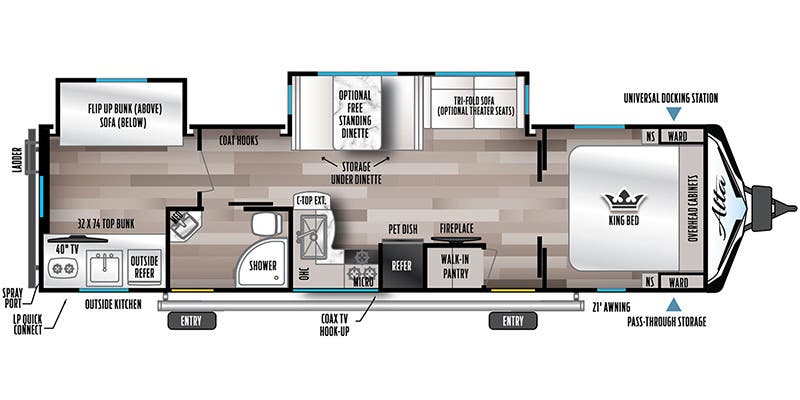 Unit Floorplan