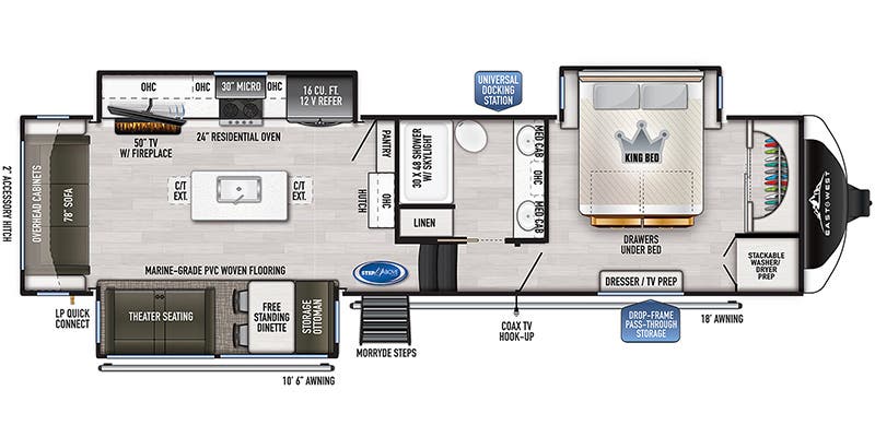 Unit Floorplan