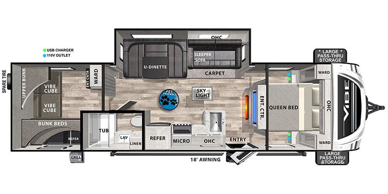 Unit Floorplan