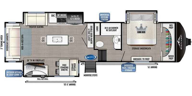 Unit Floorplan