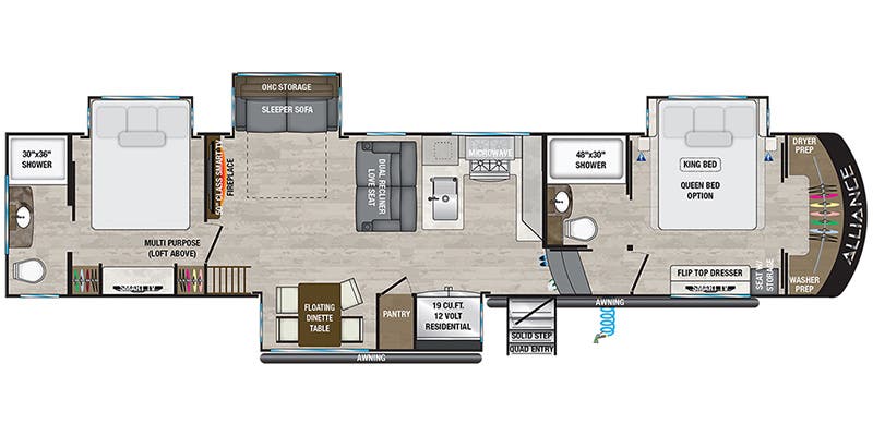 Unit Floorplan