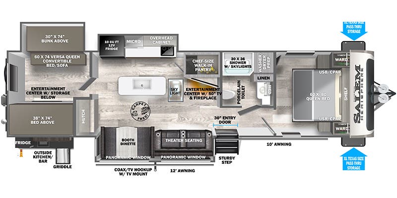 Unit Floorplan