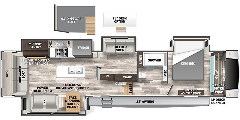 Unit Floorplan