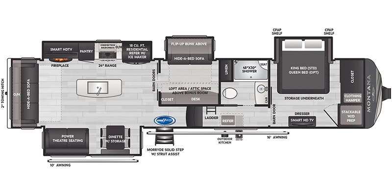 Unit Floorplan