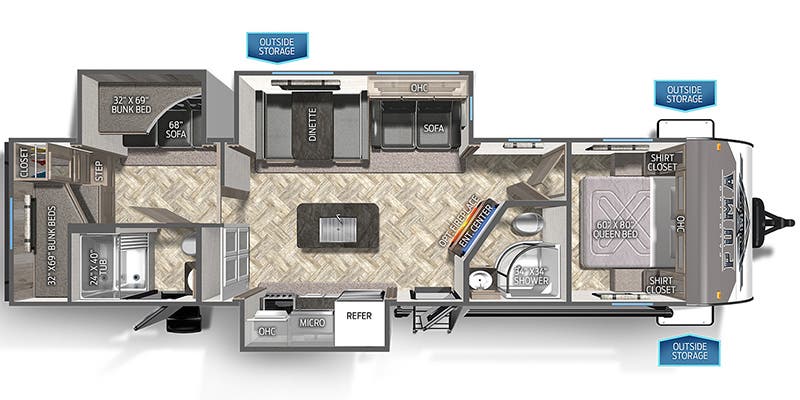 Unit Floorplan