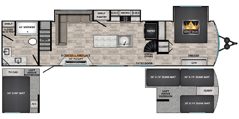 Unit Floorplan