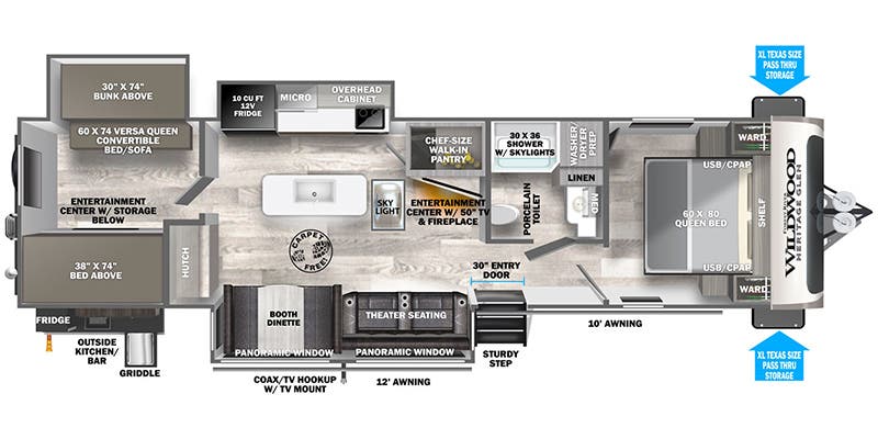 Unit Floorplan