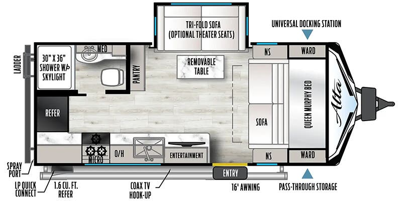 Unit Floorplan