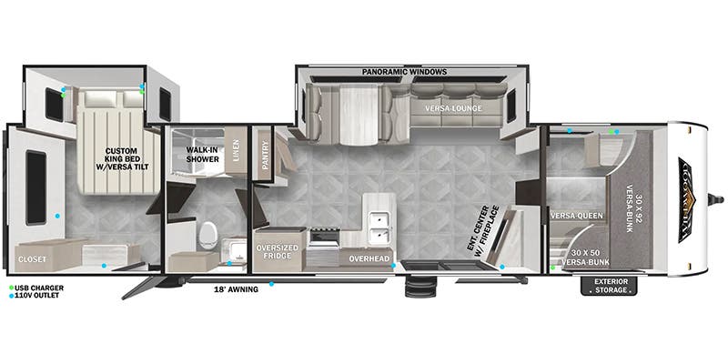 Unit Floorplan