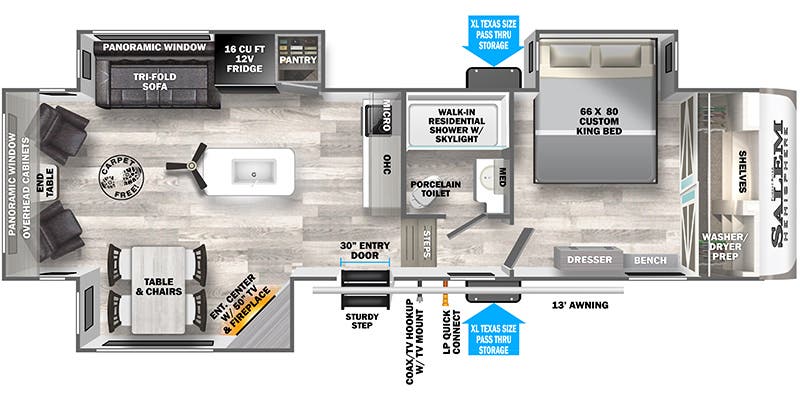 Unit Floorplan
