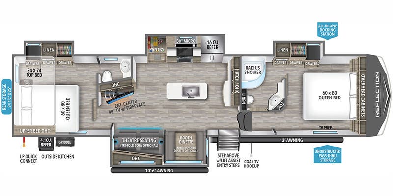 Unit Floorplan