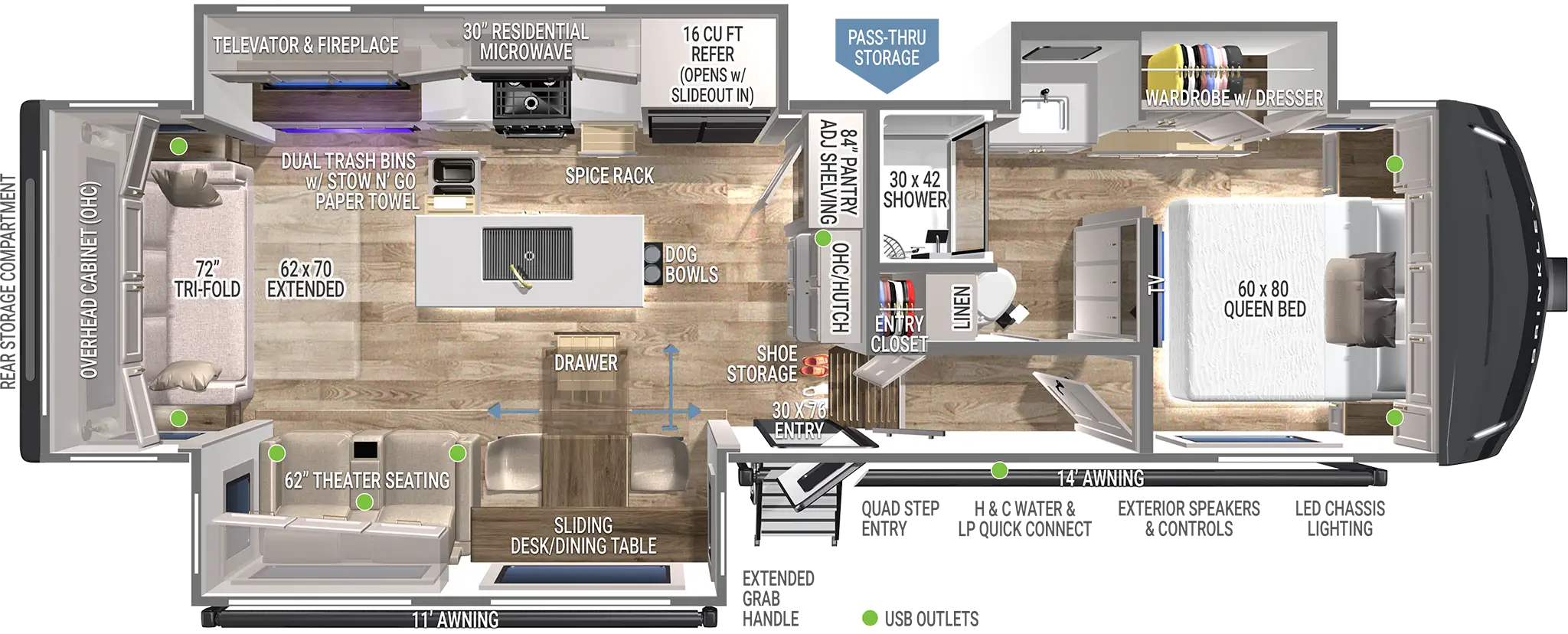 Unit Floorplan