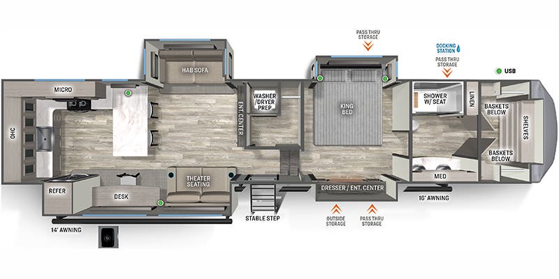 Unit Floorplan