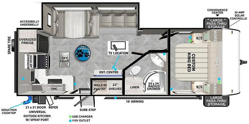 Unit Floorplan