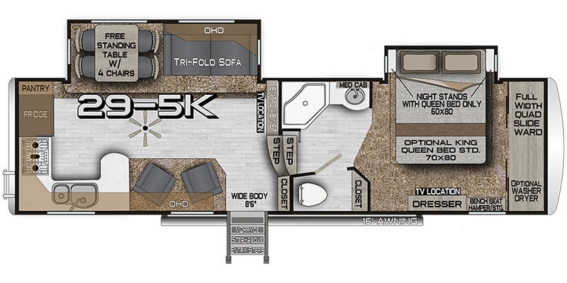 Unit Floorplan