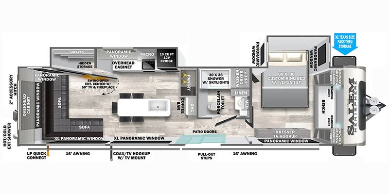 Unit Floorplan