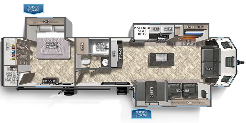 Unit Floorplan