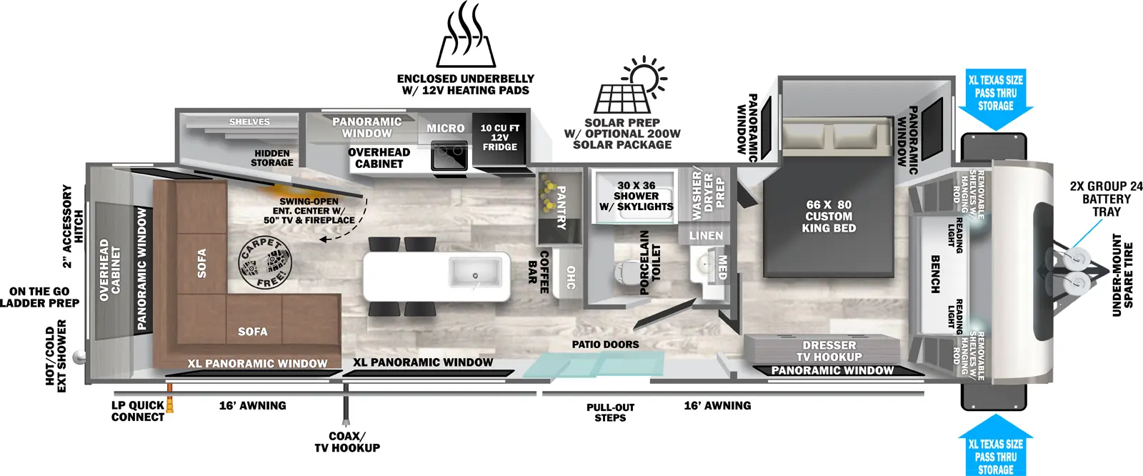 Unit Floorplan