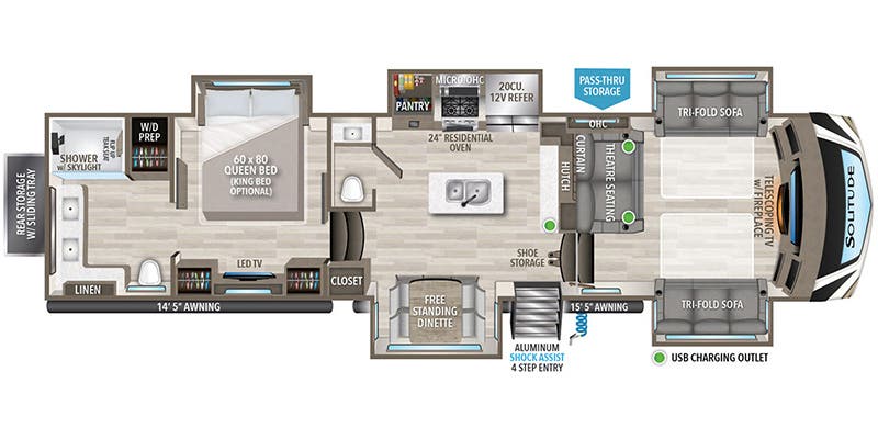 Unit Floorplan