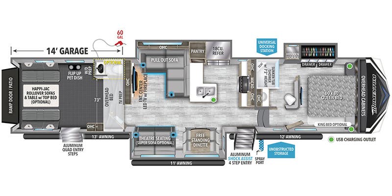 Unit Floorplan
