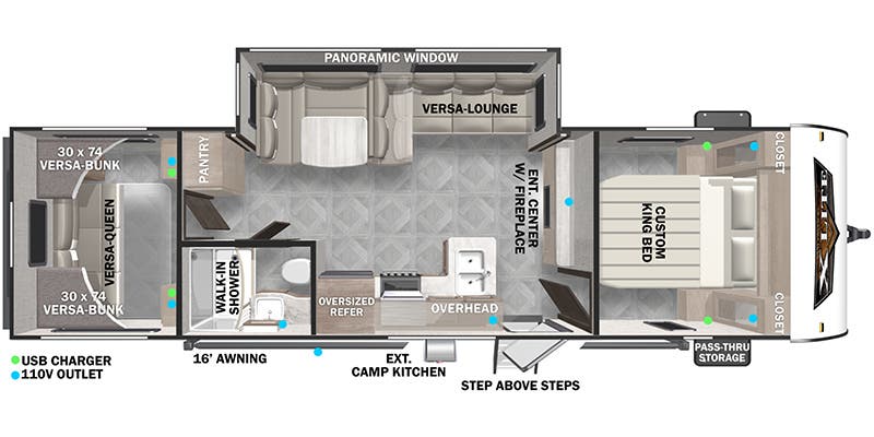 Unit Floorplan