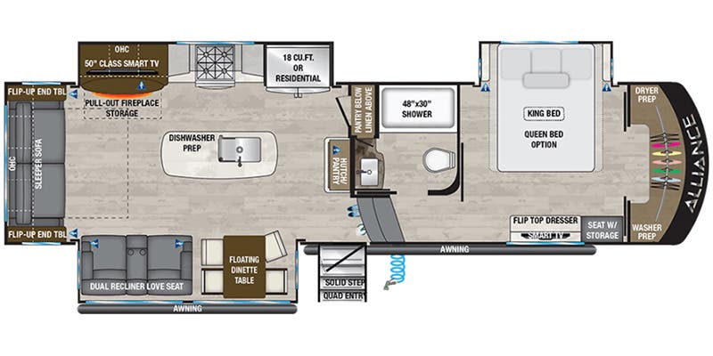 Unit Floorplan