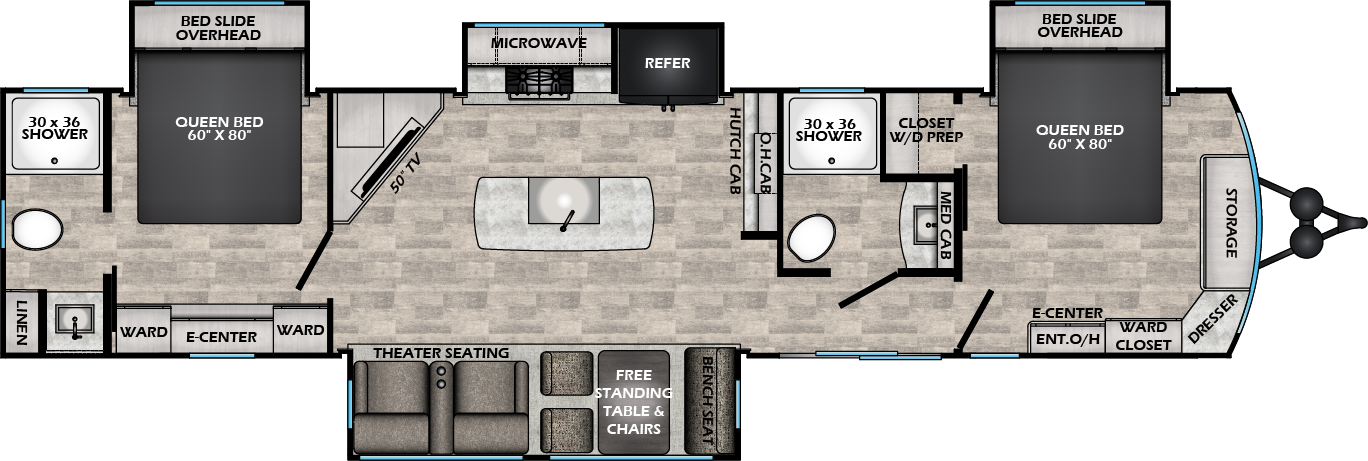 Unit Floorplan