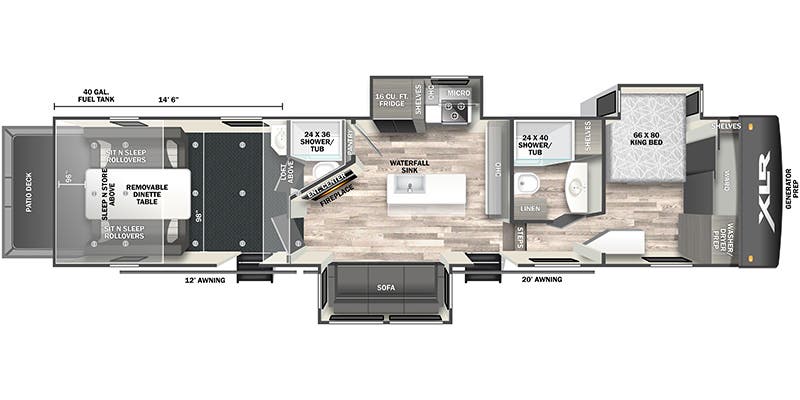 Unit Floorplan