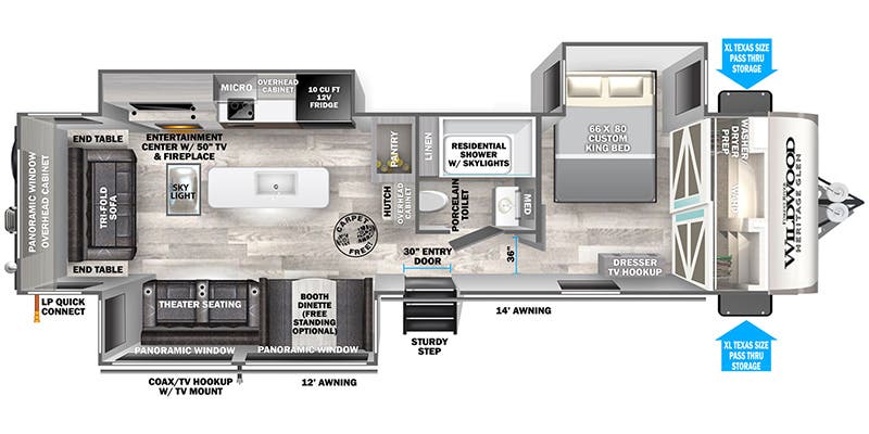 Unit Floorplan