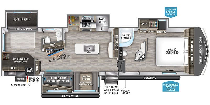 Unit Floorplan