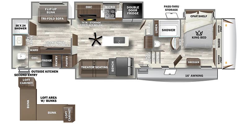 Unit Floorplan