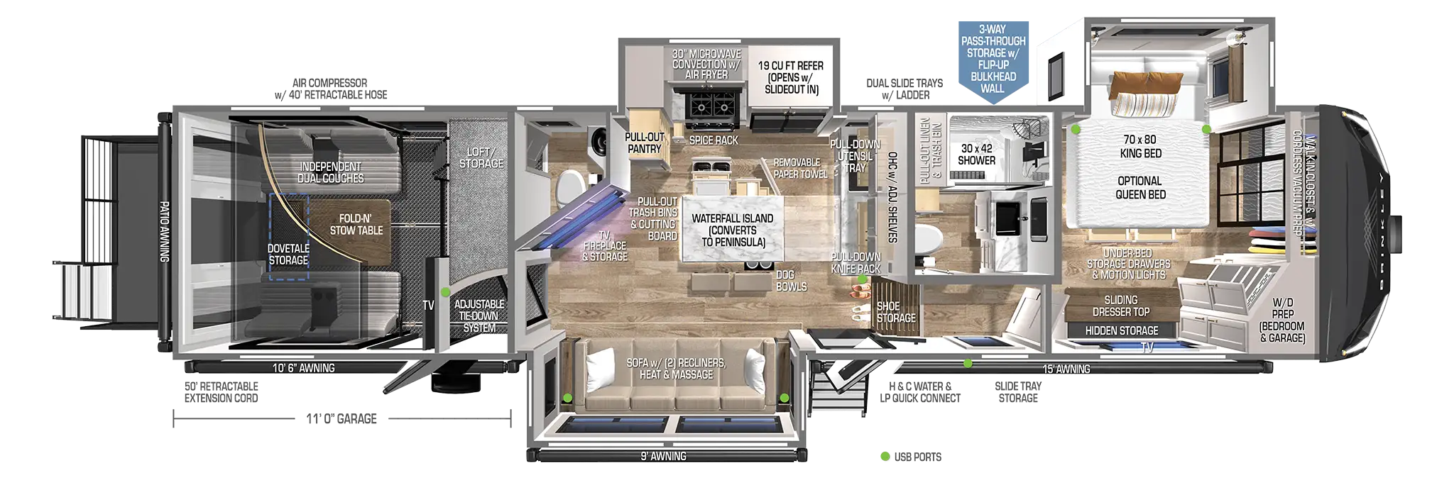 Unit Floorplan