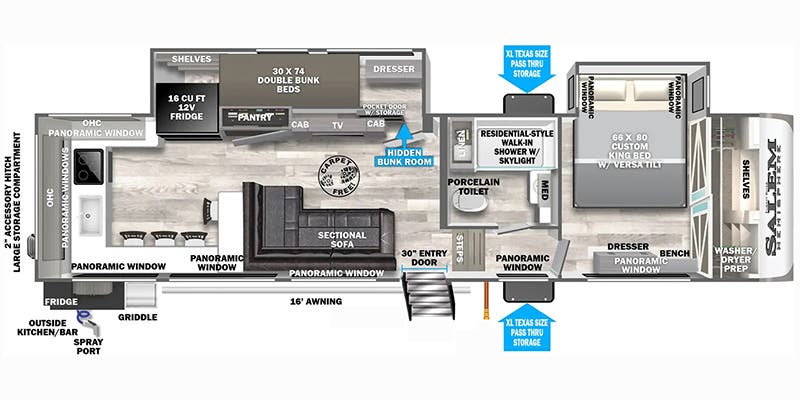 Unit Floorplan