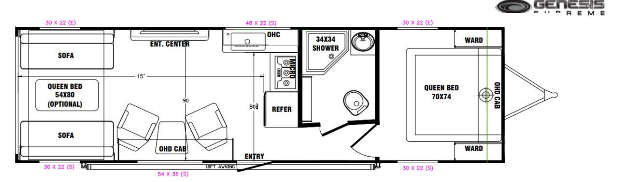 Unit Floorplan