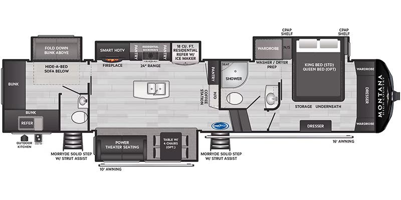 Unit Floorplan