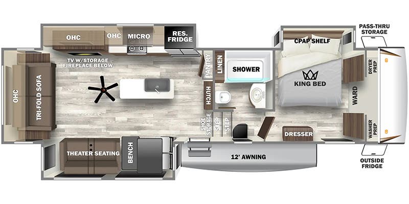 Unit Floorplan