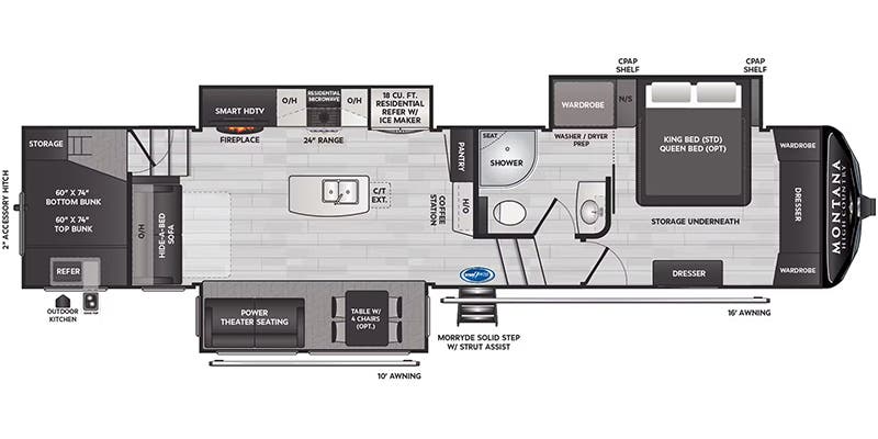 Unit Floorplan