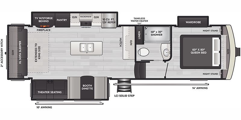 Unit Floorplan