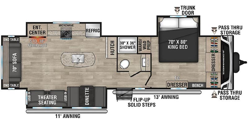 Unit Floorplan
