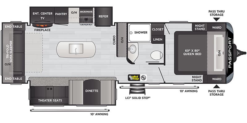 Unit Floorplan
