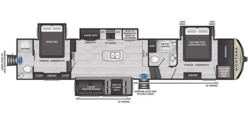 Unit Floorplan