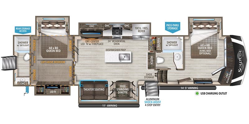 Unit Floorplan