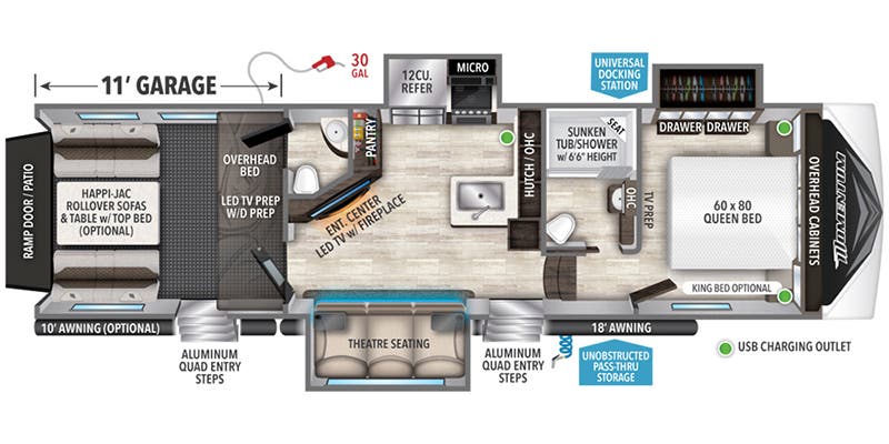 Unit Floorplan