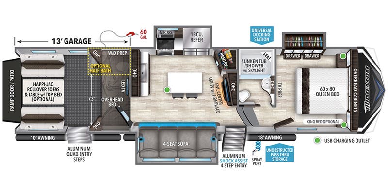 Unit Floorplan