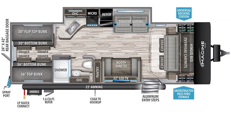 Unit Floorplan