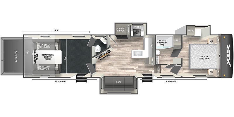Unit Floorplan