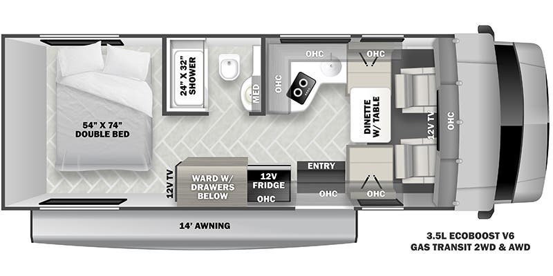 Unit Floorplan