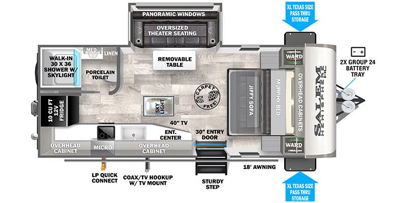 Unit Floorplan