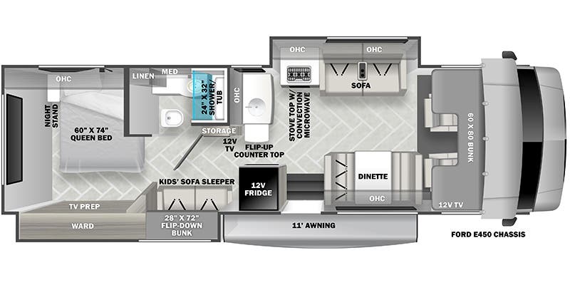 Unit Floorplan