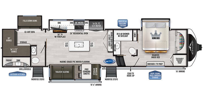 Unit Floorplan